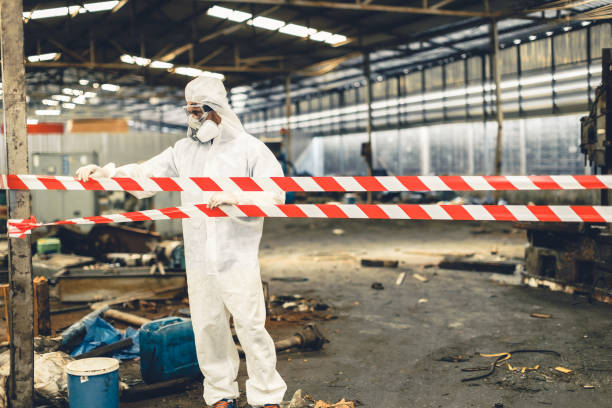 Professional Unattended Death Cleanup technician working in Jackson Center, OH